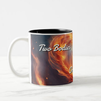 Twin Flames 009 Two-Tone Coffee Mug