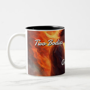 Twin Flames 011 Two-Tone Coffee Mug