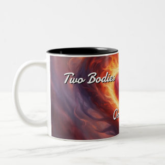 Twin Flames 017 Two-Tone Coffee Mug