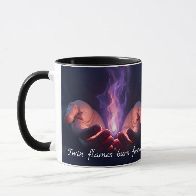 Twin Flames Mug (Left)
