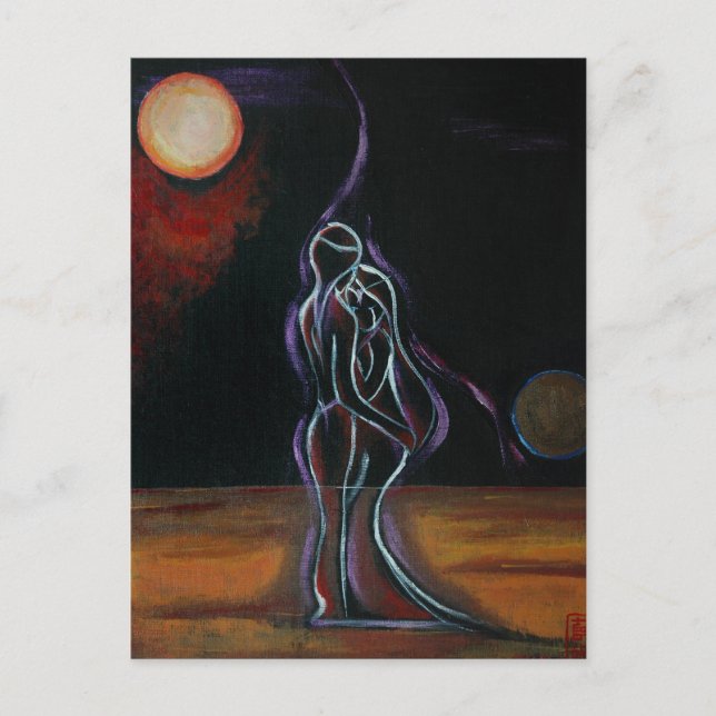 Twin Flames Postcard (Front)