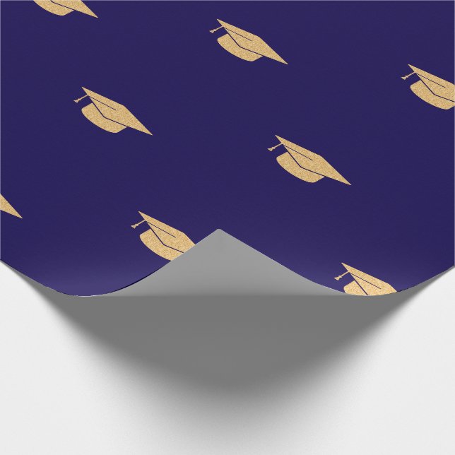 Twin Graduation  Wrapping Paper (Corner)