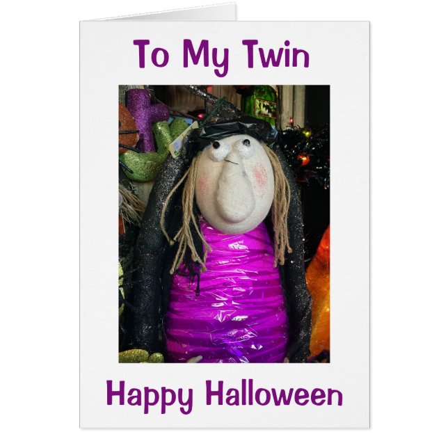 TWIN-HAPPY HALLOWEEN FROM THIS CUTE WITCH (Front)
