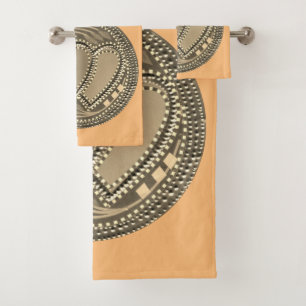 Twin hearts: Love All to Save All  Bath Towel Set