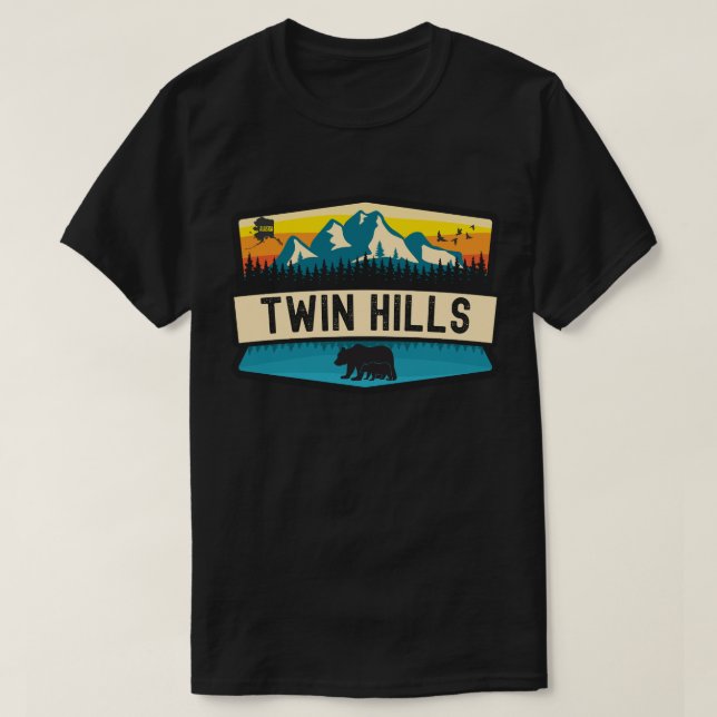 Twin Hills, Alaska T-Shirt (Design Front)