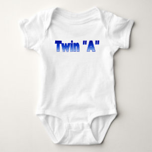 Twin InfantT-Shirt Baby Bodysuit