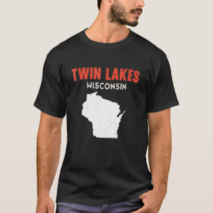 Twin Lakes USA State America Travel Montanan Helen T-Shirt