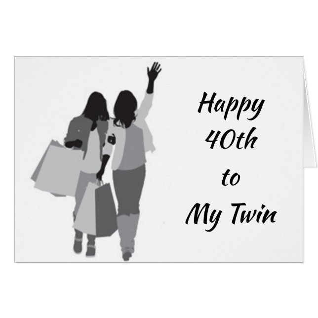 ***TWIN*** LOOKS "FABULOUS" AT *****40***** (Front Horizontal)