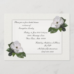 Twin Magnolias Invitation