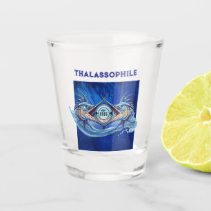 Twin Marlin Shot Glass