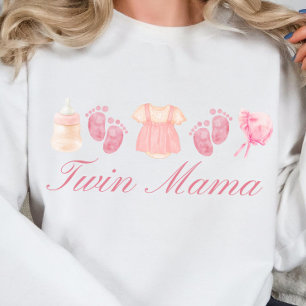 Twin mom, twin mom club, new mom shirt gift,