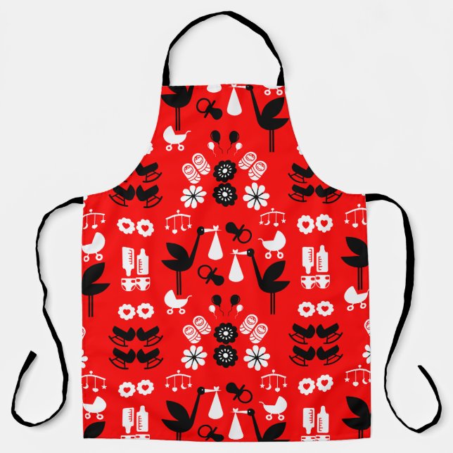 Twin Non Gender Stalk Delivery Apron (Front)
