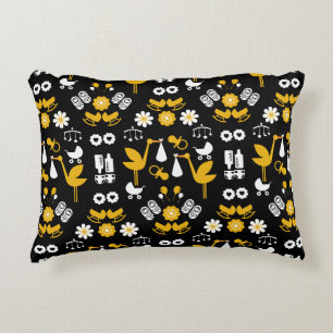 Twin Non Gender Stalk Delivery Decorative Cushion