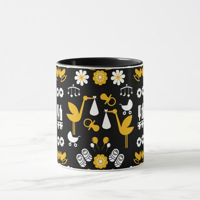 Twin Non Gender Stalk Delivery Mug (Center)