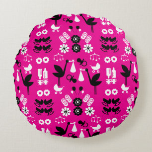 Twin Non Gender Stalk Delivery Round Cushion