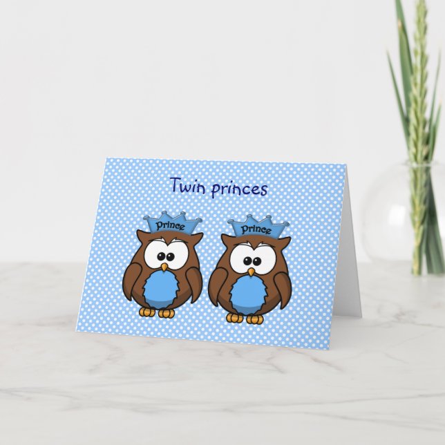 twin owl princes announcement (Front)