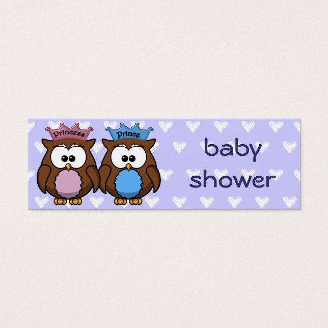 twin owl princess & prince (Front)