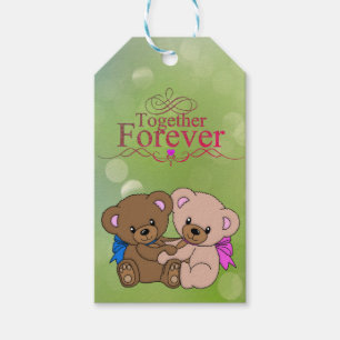 twin panda Gift Tag