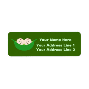 Twin Pea Pods (customisable)