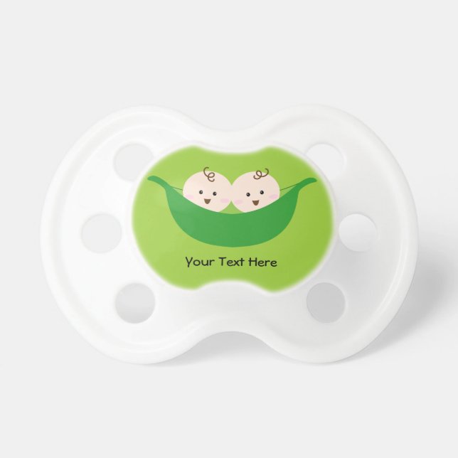 Twin Pea Pods (customisable) Dummy (Front)