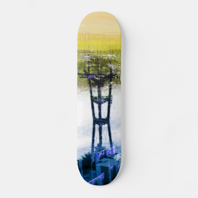 Twin peaks Freak Skateboard (Front)