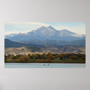 Twin Peaks in Autumn Poster