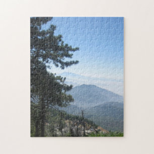 Twin Peaks Mountain Vista Jigsaw Puzzle