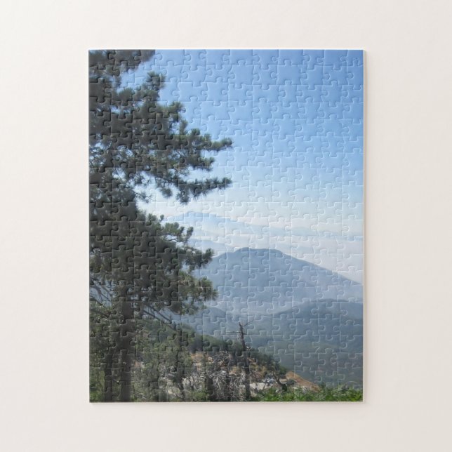 Twin Peaks Mountain Vista Jigsaw Puzzle (Vertical)