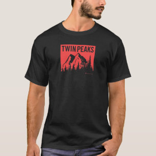 Twin Peaks Red Mountain Range T-Shirt