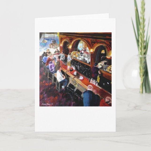 "Twin Peaks Tavern" by Trina Chow Card (Front)