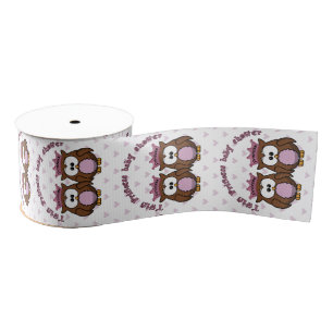 twin princess baby shower ribbon grosgrain ribbon