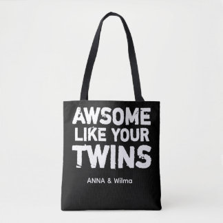 Twin Quote Tote Bag