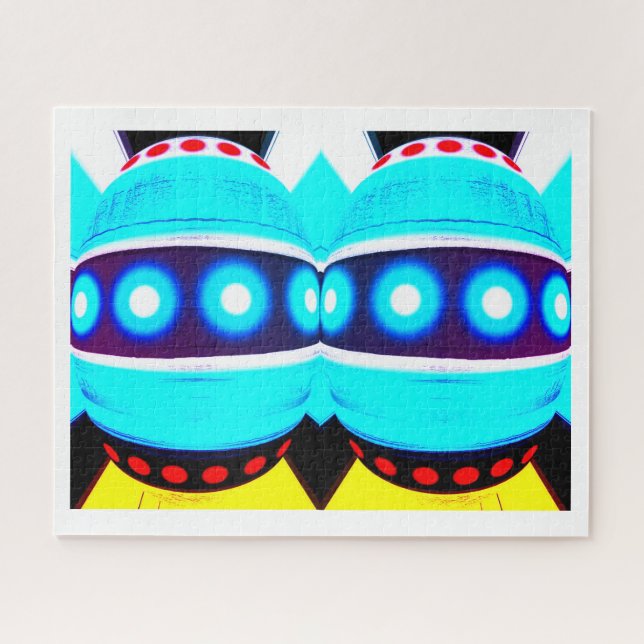 Twin robots jigsaw puzzle (Horizontal)