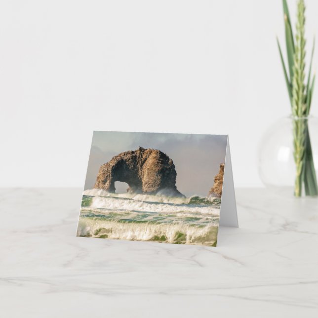 Twin Rocks Closeup Notecard (Front)