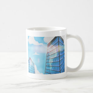 Twin Skyscrapers Coffee Mug