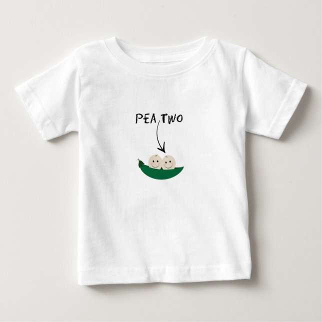 Twin T-Shirt for Two Peas in a Pod! (Front)