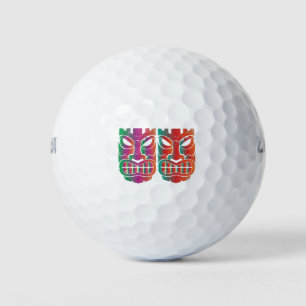 Twin Tiki Sculpture Thunder_Cove Golf Balls