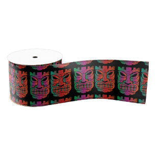 Twin Tiki Sculpture Thunder_Cove Grosgrain Ribbon