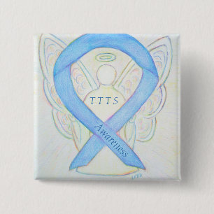 Twin to Twin Transfusion TTTS Awareness Ribbon Pin