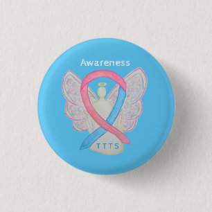 Twin to Twin Transfusion TTTS Awareness Ribbon Pin