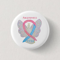 Twin to Twin Transfusion TTTS Awareness Ribbon Pin