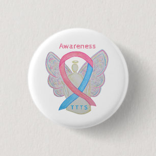 Twin to Twin Transfusion TTTS Awareness Ribbon Pin