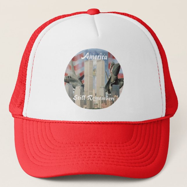 Twin Towers 9/11 Remembrance Hat (Front)