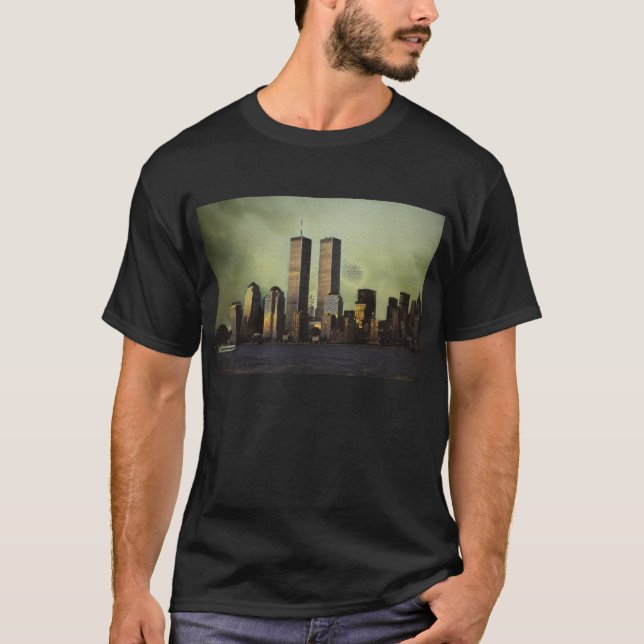 Twin Towers Men's T-Shirt (Front)