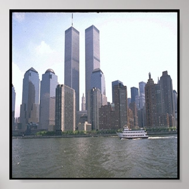 Twin Towers/New York Poster (Front)