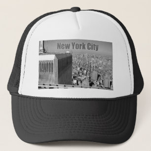Twin towers World Trade Center NYC Trucker Hat
