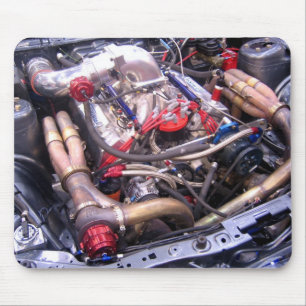 Twin Turbo Mouse Pad