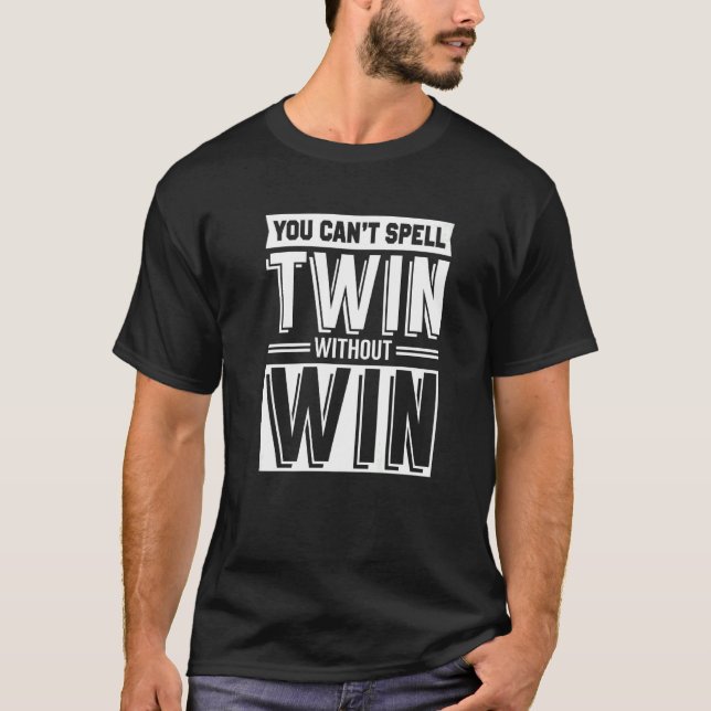 Twin without win lovely hearts akin T-Shirt (Front)