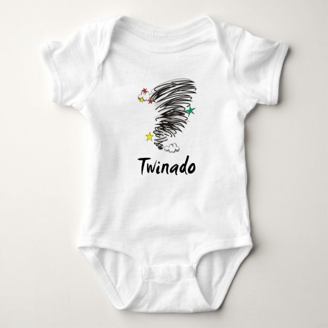 Twinado Baby Bodysuit (Front)