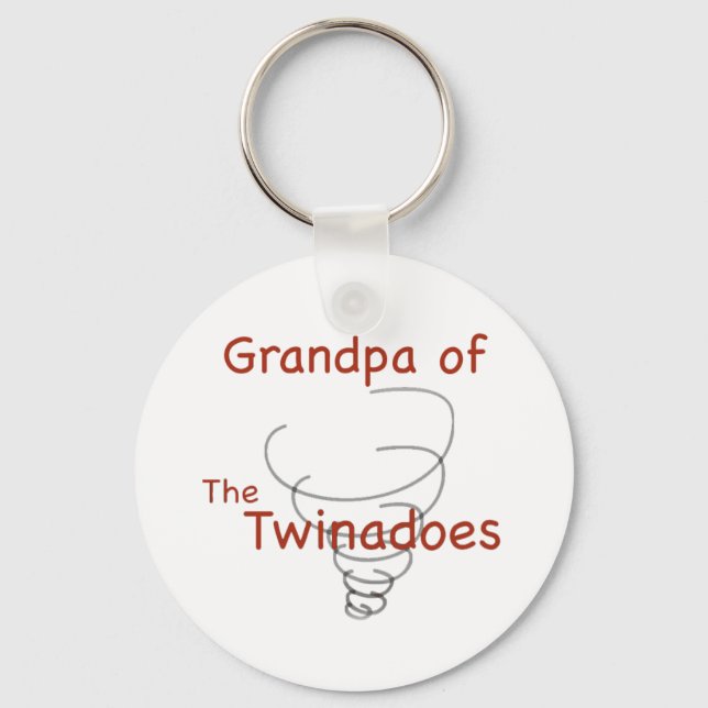 Twinadoes Grandpa Key Ring (Front)